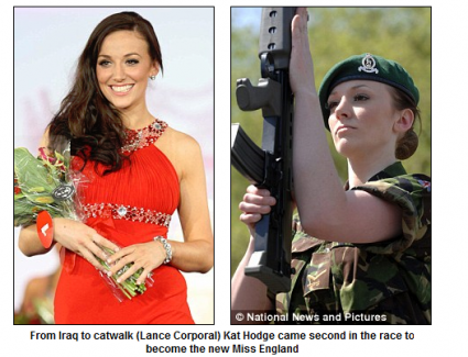 Kate Hodge Miss England