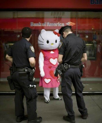 Hello Kitty Busted